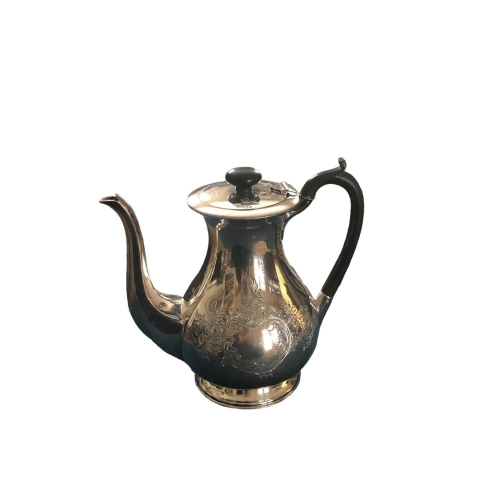 VTG Harrison Bros & Howson Alpha Silver-Plated Teapot 526 2.5 PT Made In England